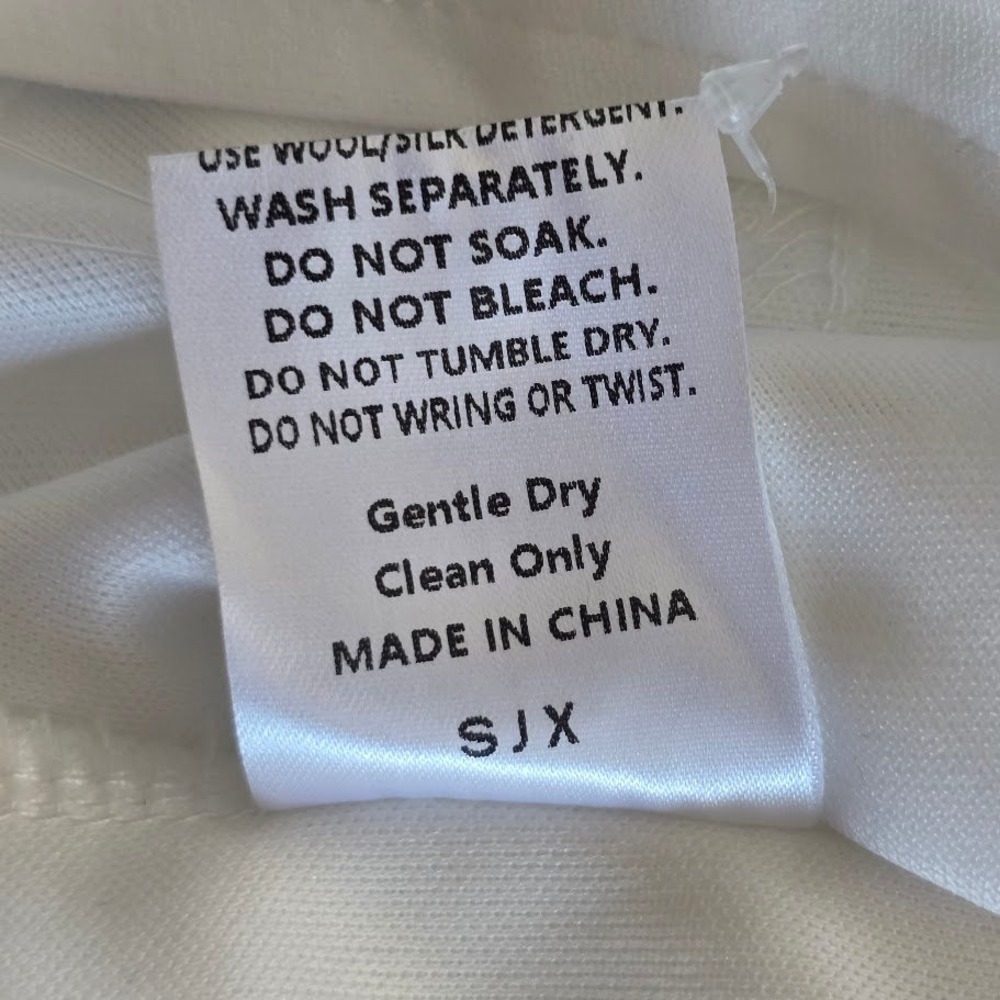 HTZMO Halter Maxi Dress Women Medium White Column Minimalist Sleek Old Money - Picture 13 of 13